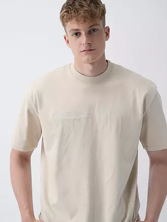 PEGADOR | T-Shirt Oversized Fit GILFORD | beige