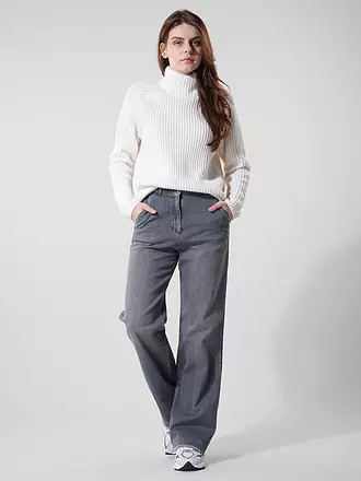 PENN&INK | Jeans Wide Leg | grau