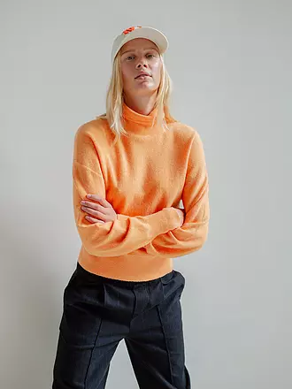 PENN&INK | Rollkragenpullover | orange