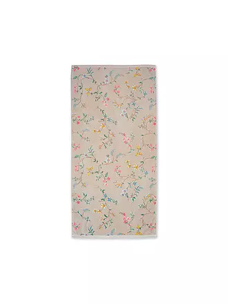 PIP STUDIO | Duschtuch LES FLEURS 70x140cm D. Blau | hellbraun