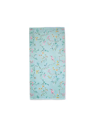 PIP STUDIO | Duschtuch LES FLEURS 70x140cm Weiss | hellblau