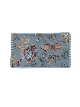 PIP STUDIO | Gästetuch 30x50cm SECRET GARDEN Weiss-Blau | hellblau