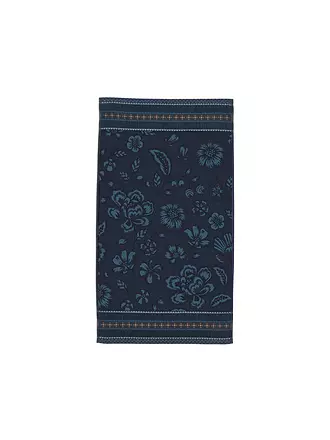 PIP STUDIO | Handtuch  JASMIN JACQUARD 55x100cm Dark Blue | grün