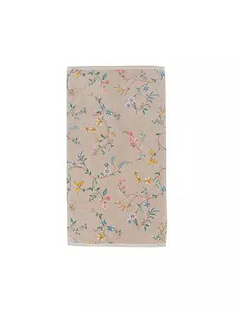 PIP STUDIO | Handtuch 55x100cm LES FLEURS | hellbraun