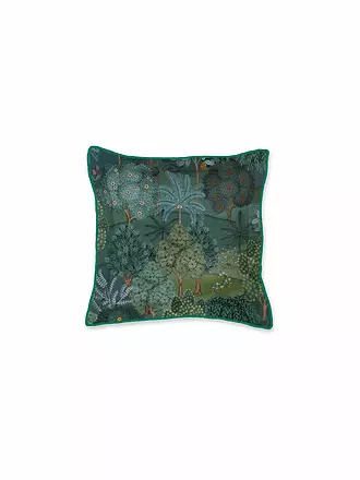 PIP STUDIO | Kissen gefüllt 45x45cm JARDIN DE NOCHE Dark Blue | dunkelblau