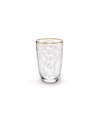 PIP STUDIO | Longdrink Glas 400ml Floral | transparent