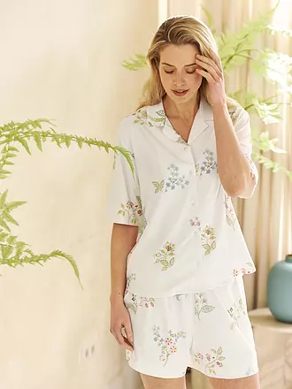 PIP STUDIO | Pyjamashirt FLORA | weiss