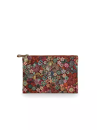 PIP STUDIO | Toilettetasche TUTTI I FIORI 24x15,5cm Green | beere