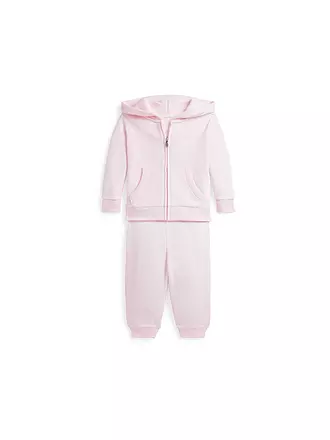 POLO RALPH LAUREN | Baby Set 2-teilig Sweatjacke mit Jogginghose | rosa