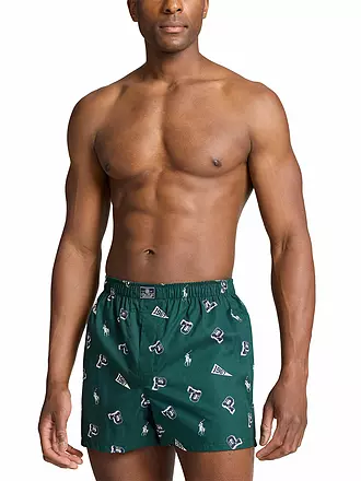 POLO RALPH LAUREN | Boxershorts 3-er Pkg print navy | dunkelgrün