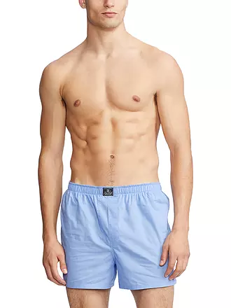 POLO RALPH LAUREN | Boxershorts 3er Pkg weiss hellblau marine | hellblau