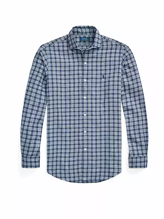 POLO RALPH LAUREN | Flanellhemd Custom Fit | grau