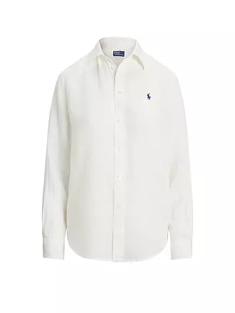 POLO RALPH LAUREN | Leinenbluse | weiss