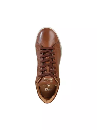 POLO RALPH LAUREN | Sneaker Heritage Court | braun