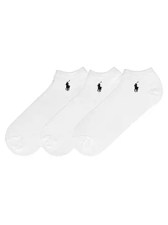 POLO RALPH LAUREN | Sneaker Socken 3er Pkg. white | dunkelblau