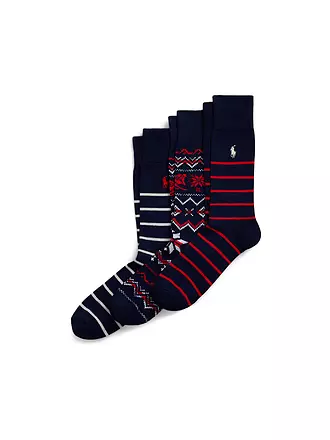 POLO RALPH LAUREN | Socken 3-er Pkg. assorted | dunkelblau