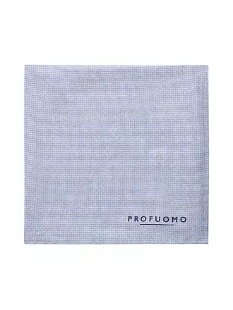 PROFUOMO | Seiden Stecktuch | hellblau