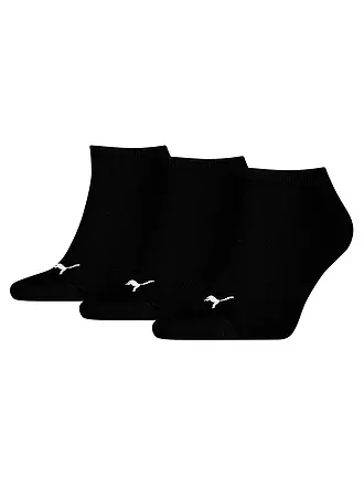 PUMA | Sneaker Socken 3er Pkg antrhracite | schwarz