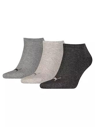 PUMA | Sneakersocken 3-er Pkg. white | grau