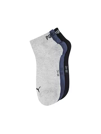 PUMA | Socken 3er Pkg.  black | blau