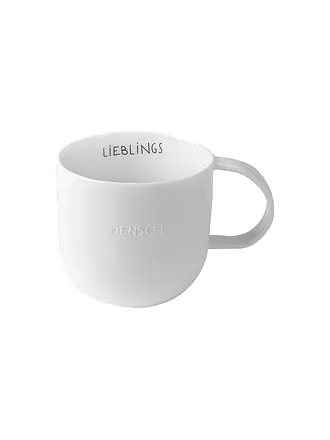 RAEDER | DINING Breakfast Tasse Glücksbringer 300ml | weiss