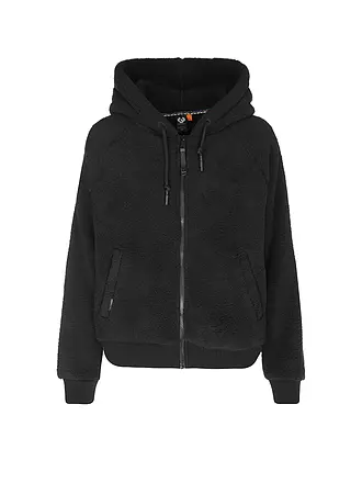 RAGWEAR | Fleecejacke TALIANA | schwarz