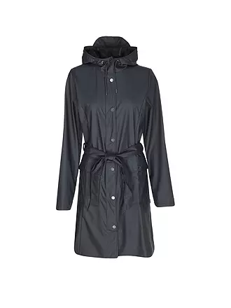 RAINS | Regenjacke CURVE W JACKET | schwarz