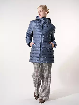 RAINS | Steppjacke LOHJA LONG PUFFER JACKET | grau