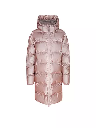 RAINS | Steppmantel ALTA LONGER PUFFER JACKET | silber