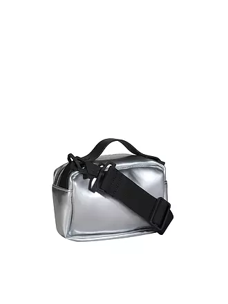 RAINS | Tasche - Umhängetasche BOX BAG  MICRO W3 | silber