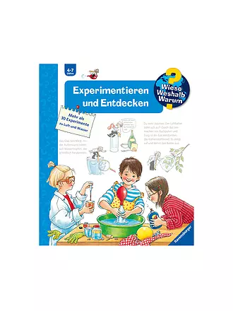 RAVENSBURGER | Buch - Wieso Weshalb Warum - Experimentieren und Entdecken | 