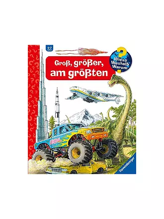 RAVENSBURGER | Buch - Wieso Weshalb Warum - Groß, größer, am größten | 