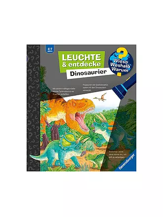 RAVENSBURGER | Buch - Wieso Weshalb Warum - Leuchte und Entdecke: Dinosaurier | 