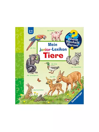 RAVENSBURGER | Buch - Wieso Weshalb Warum Junior - Mein Junior-Lexikon Tiere  | 