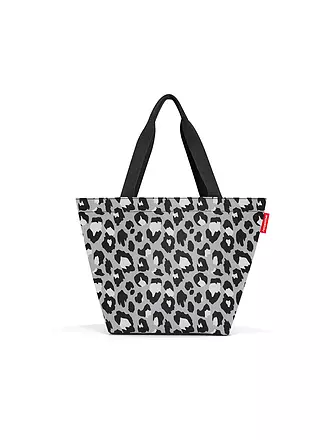 REISENTHEL | Tasche - Shopper Medium Leoprint | schwarz