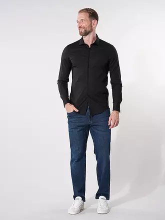 REPLAY | Hemd Slim Fit | schwarz