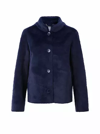 RICH & ROYAL | Jacke in Felloptik | blau