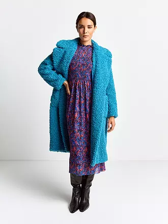 RICH & ROYAL | Jacke in Felloptik | blau