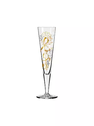 RITZENHOFF | Champagnerglas 2er Set Goldnacht # 45/12 Melina Sparschu | gold