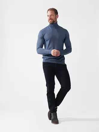 ROY ROBSON | Rollkragenpullover | blau