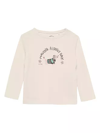 S.OLIVER | Baby Langarmshirt | weiss