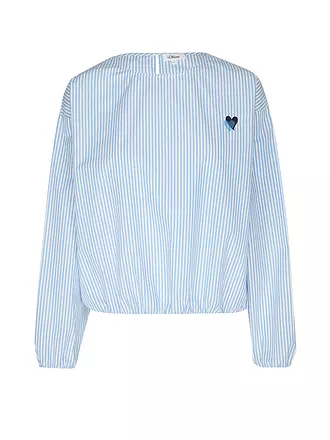 S.OLIVER | Blusenshirt | blau