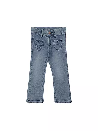 S.OLIVER | Mädchen Jeans Flared Fit | blau