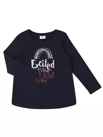 S.OLIVER | Mädchen Langarmshirt | dunkelblau