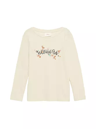 S.OLIVER | Mädchen Langarmshirt | creme