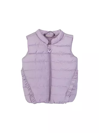 S.OLIVER | Mädchen Steppgilet | lila