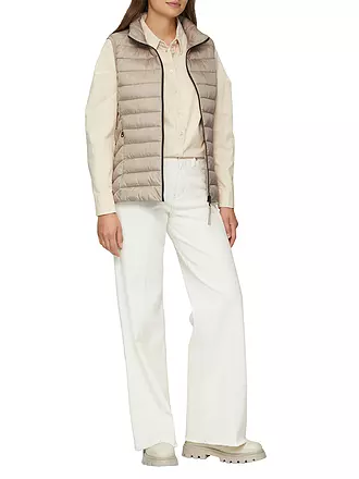 S.OLIVER | Steppgilet | creme