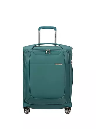 SAMSONITE | Trolley  D'LITE SPINNER 55cm erweiterbar mustard yellow | petrol