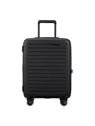 SAMSONITE | Trolley  RESTACKD SPINNER 55cm erweiterbar papaya | schwarz