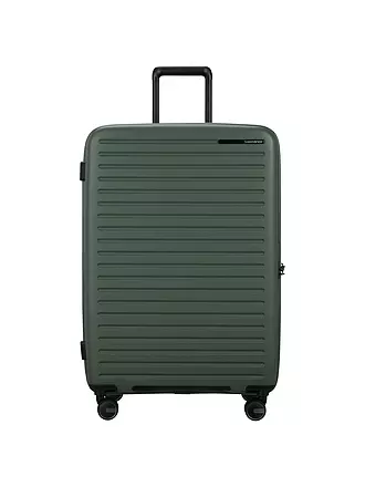 SAMSONITE | Trolley  RESTACKD SPINNER 75cm erweiterbar glacier | dunkelgrün